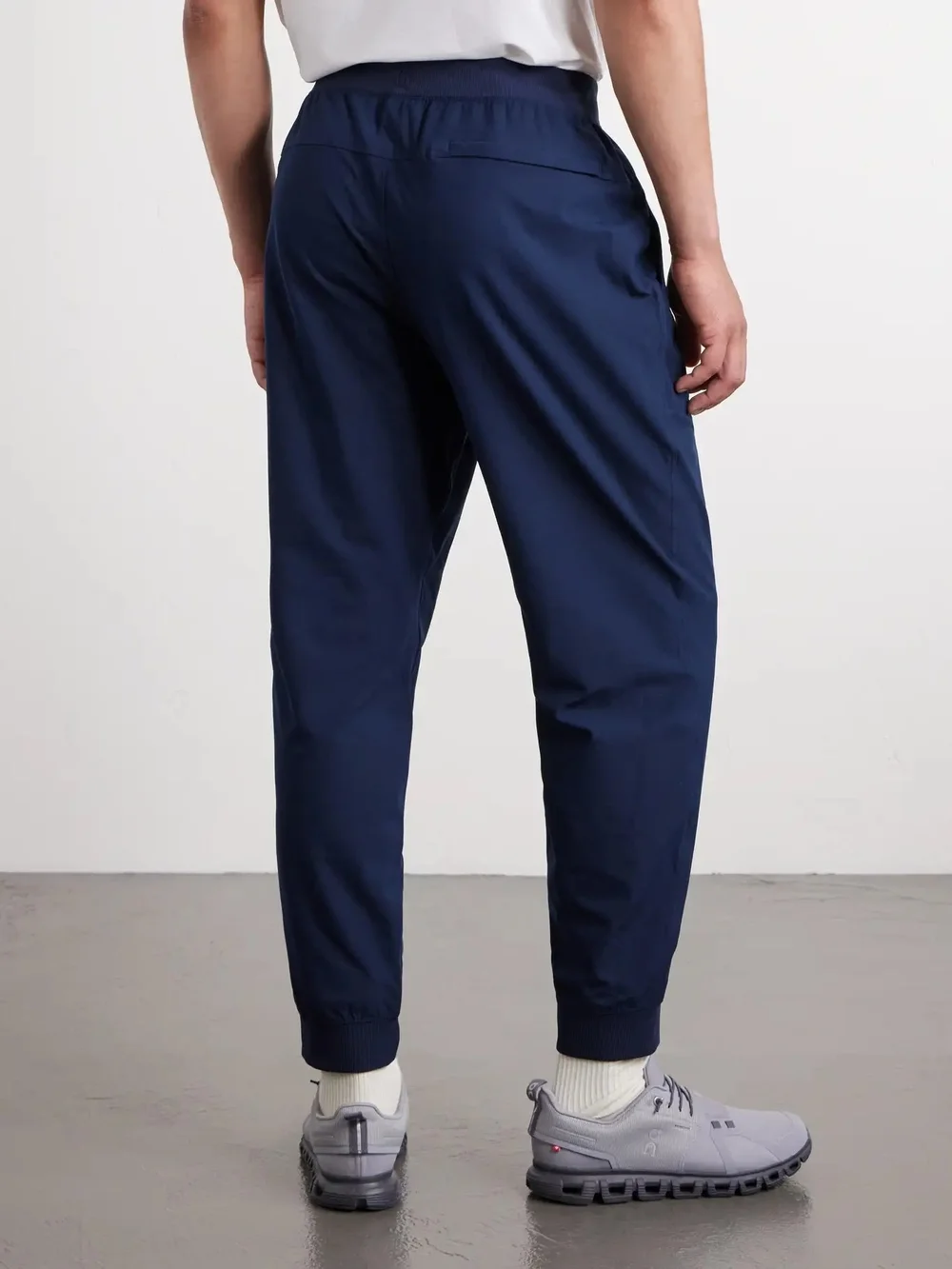 LULULEMON ABC Tapered Recycled-Warpstreme Drawstring Trousers.
